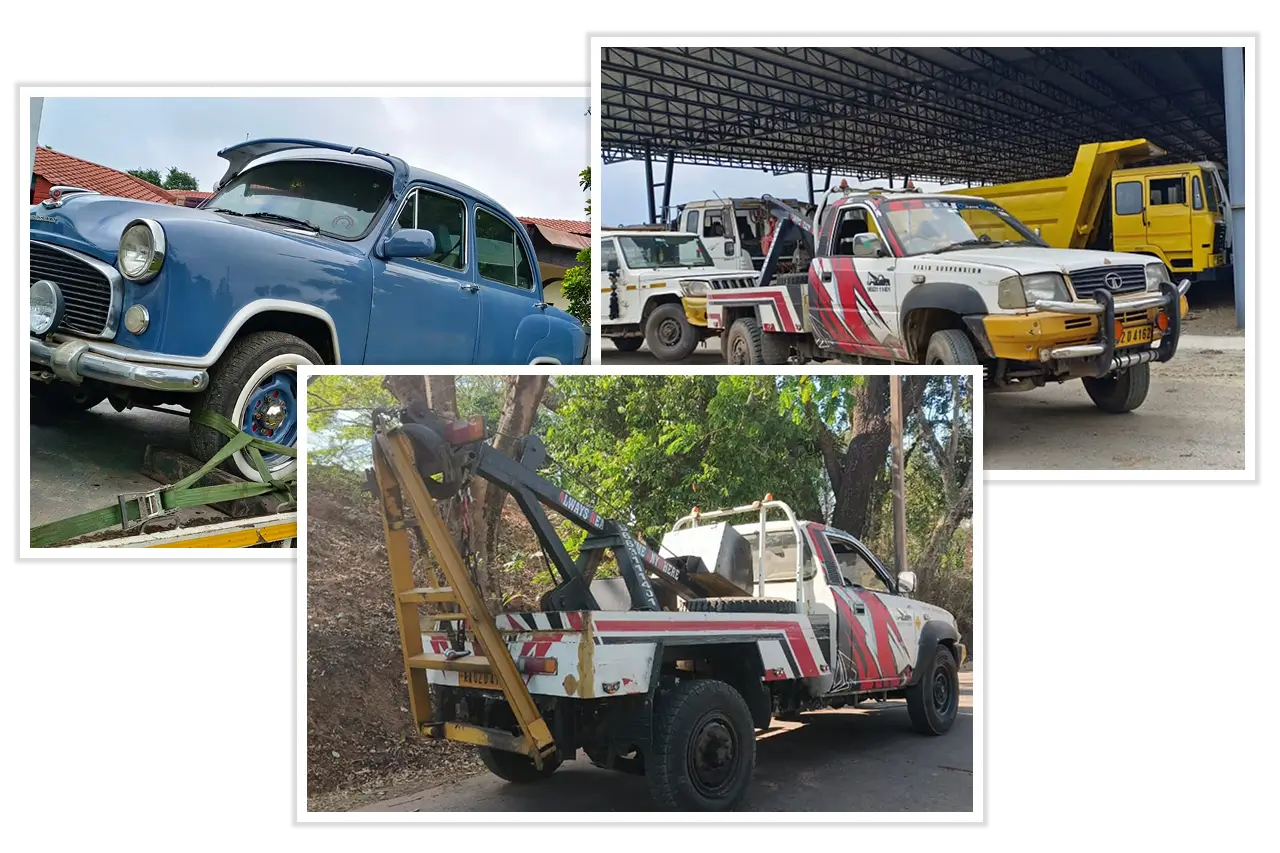 24x7 roadside assistance for car breakdown in Sakleshpur